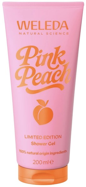 Weleda Pink Peach Shower Gel 200 ml - LIMITED EDITION
