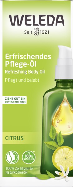 Weleda Citrus Erfrischendes Pflege-Öl 100 ml