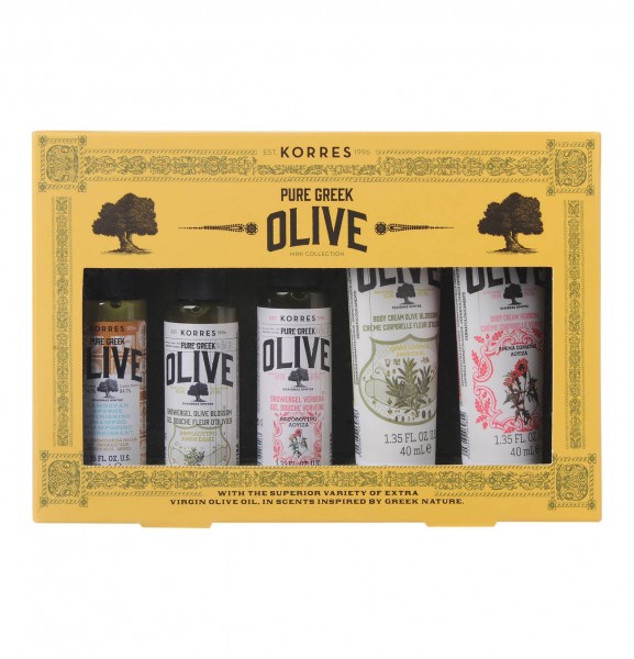 Korres Pure Greek Olive Körper &Haar Pflege Set Mini Collection