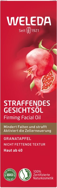 Weleda Straffendes Gesichtsöl Granatapfel 30 ml