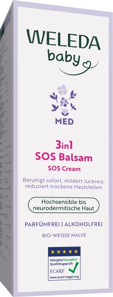 Weleda Med 3in1 SOS Balsam Weisse Malve 50 ml