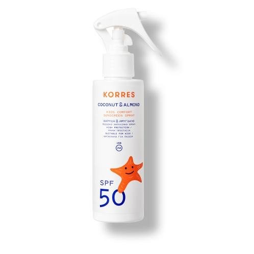 Korres Coconut & Almond SPF 50-Spray für Kinder