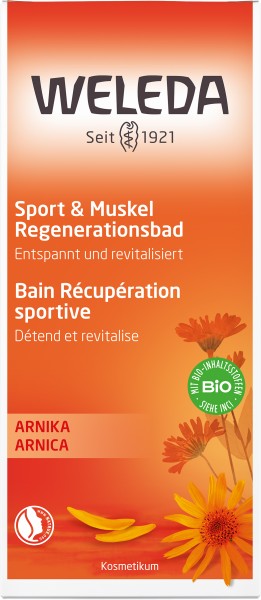 Weleda Sport & Muskel Regenerationsbad Arnika 200 ml