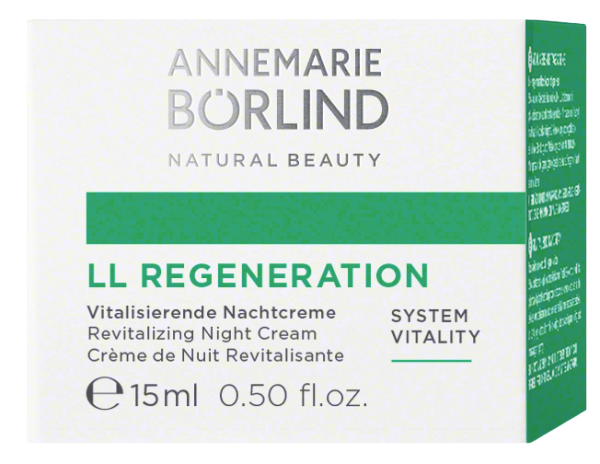 ANNEMARIE BÖRLIND LL REGENERATION Vitalisierende Nachtcreme 15ml KENNENLERNGRÖSSE