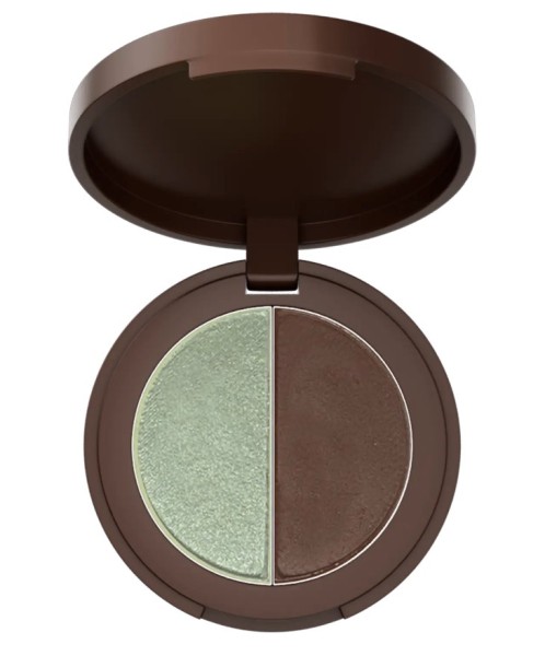 ANNEMARIE BÖRLIND DUO EYE SHADOW SHIMMERING MOSS & GROUNDED BROWN 2,4 g