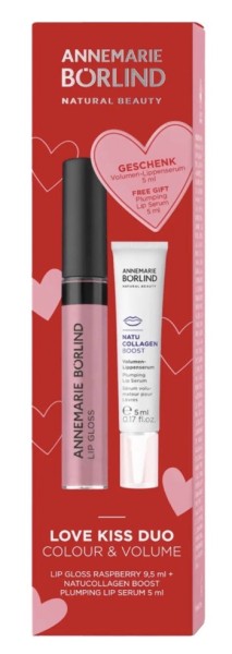ANNEMARIE BÖRLIND MAKE-UP LIPPEN LOVE KISS DUO COLOUR & VOLUME LIMITED EDITION