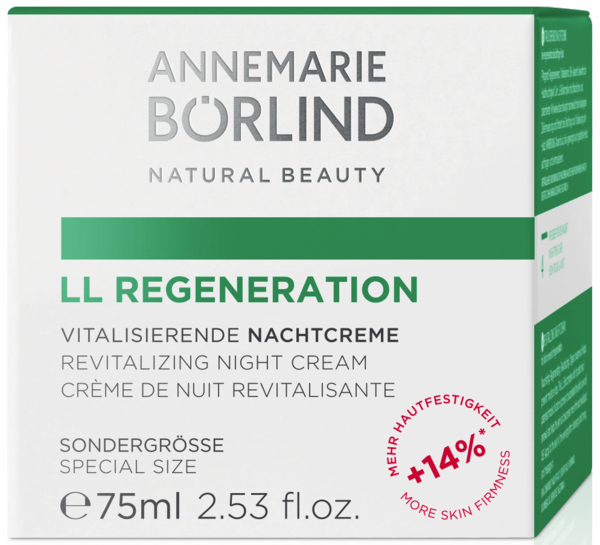 ANNEMARIE BÖRLIND LL REGENERATION SYSTEM VITALITY Vitalisierende Nachtcreme Sondergröße 75 ml