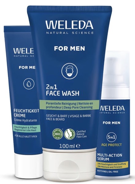 Weleda Männer Face Routine