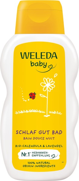 Weleda Calendula Schlaf Gut Bad 200 ml