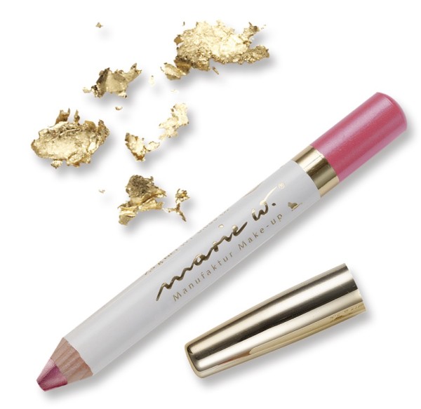 marie w. Natur Lippenstift Rosé 1-2 mit echtem Gold 2,5 g