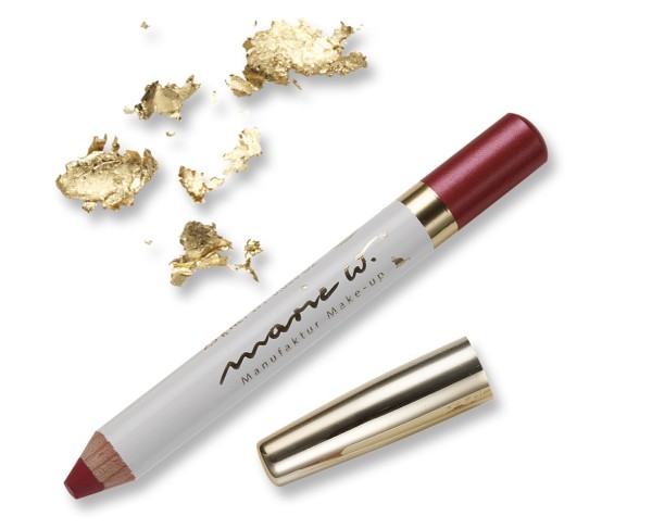 marie w. Natur Lippenstift Rot 2-3 mit echtem Gold 2,5 g
