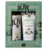 Korres The Olive Sea Salt Pflege-Set 2-teilig Korres The Olive Sea Salt Pflege-Set 2-teilig