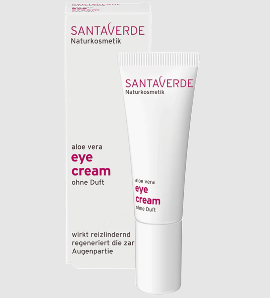 Santaverde Aloe Vera Augencreme ohne Duft 10 ml