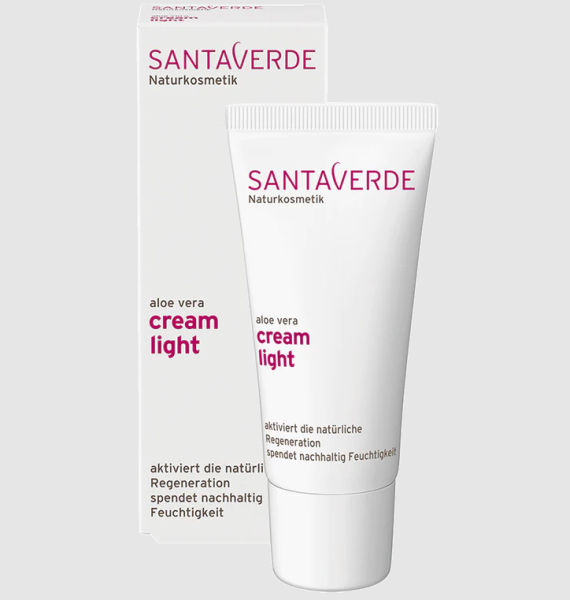 Santaverde Basis Gesichtspflege Aloe Vera Creme Light 30 ml