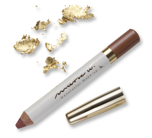 marie w. Natur Lippenstift Braun 2-3 mit echtem Gold 2,5 g