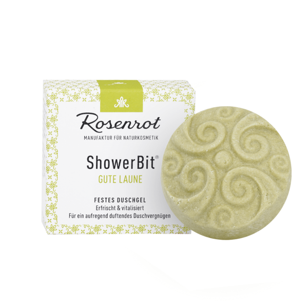 Rosenrot ShowerBit - Gute Laune 60 g (in Schachtel)