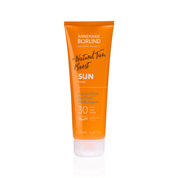 ANNEMARIE BÖRLIND SUN Natural Tan Boost Sonnen-Fluid LSF 30 125ml Limited Edition
