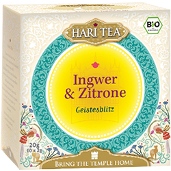 Hari Tea Geistesblitz Ingwer & Zitrone