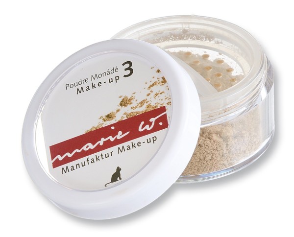 marie w. Make-up Puder Nr. 3 für den mittleren Teint 5 g