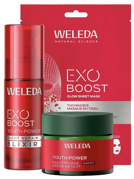 Weleda Youth Power Beauty Night 3in1 Bundle Granatapfel