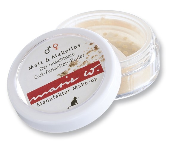 marie w. Matt & Makellos der 'unsichtbare' Anti-Shine' Puder 2 g