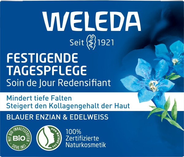 Weleda Festigende Tagespflege Blauer Enzian & Edelweiss 40ml