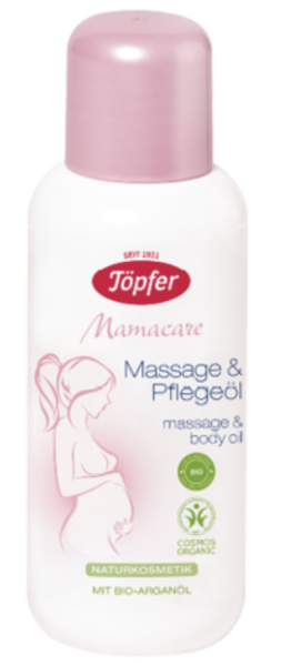 Töpfer Mamacare Massage & Pflegeöl 100 ml