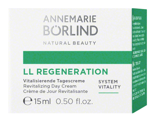 ANNEMARIE BÖRLIND LL REGENERATION Vitalisierende Tagescreme 15 ml KENNENLERNGRÖSSE