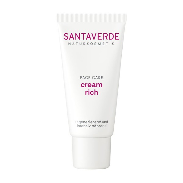 Santaverde FACE CARE cream rich (Gesichtscreme) 30 ml