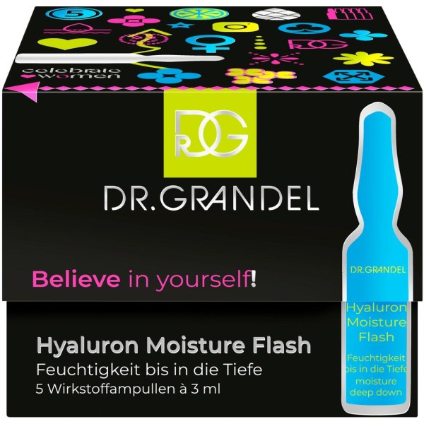 Dr. Grandel Hyaluron Moisture Flash - Celebrate Women 5x3ml