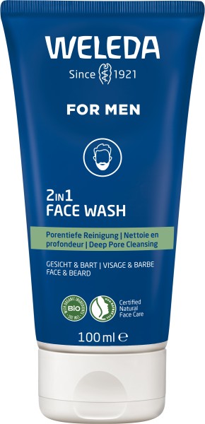 Weleda FOR MEN 2in1 Face Wash 100 ml
