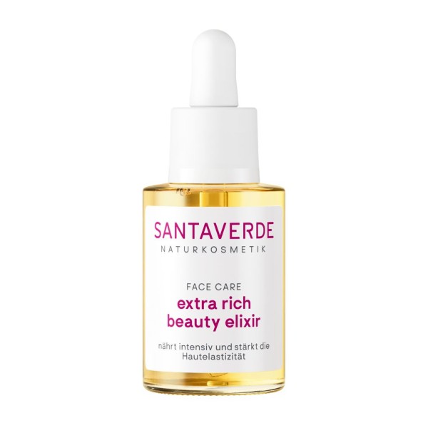 Santaverde FACE CARE extra rich beauty elixir (Nährendes Gesichtsöl) 30 ml